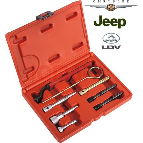 JOMAFA CONJUNTO DE CALADO PARA CHRYSLER, JEEP Y LDV MOTORES 2.5 Y 2.8 CRD REGLAJE PARA SINCRONIZAR MOTOR