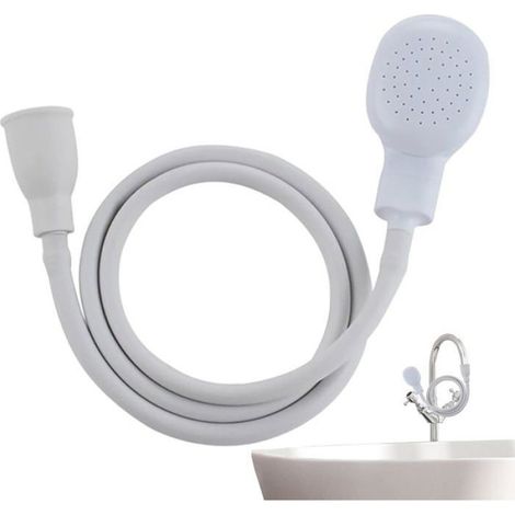 Douchette Lavabo Salle De Bain - Douchette Sur Robinet Facile À Laver Les Cheveux - Douchettes Avec Tuyau Pour Lavabo/Coiffeur (1/5)