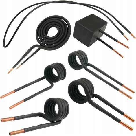 Bobinas para calentadores de inducción, juego de 7 bobinas inductoras PDR (1/5)