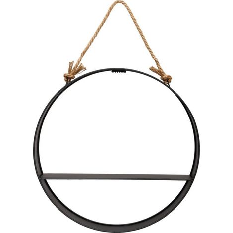 Étagère Murale "Modern" 54cm Noir (1/3)