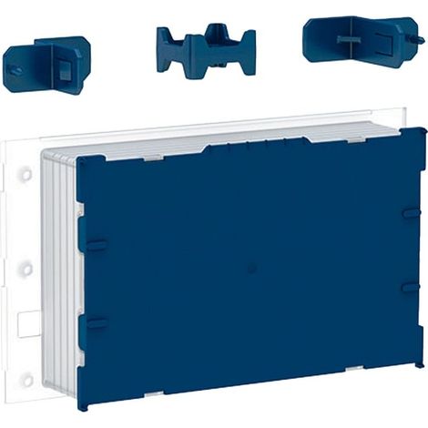 Geberit Rohbauset flächenbündig, für Sigma Unterputzspülkasten 12cm