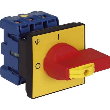 Kraus&Naimer Hauptschalter Not-Aus 40A, 15KW, 3pol. KG41B T203/04 E