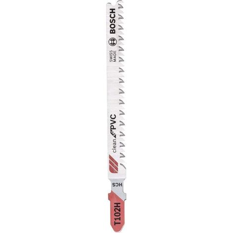 5x Lames de scie sauteuse T 101 A Special for Acrylic (pour Feuilles de plastique et de polycarbonate, Accessoire Scie sauteuse) (1/5)