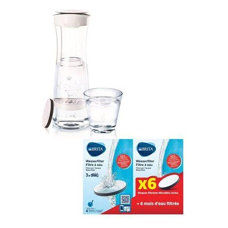 Brita Karaffe und Filterflasche Grau 2,4 Liter