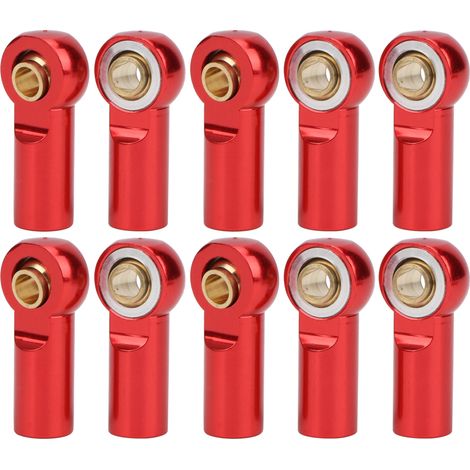 Satz mit 10 Metall-Kugelgelenk-Zugstangen für AXIAL SCX10 1/10 RC-Car (rot) (1/5)