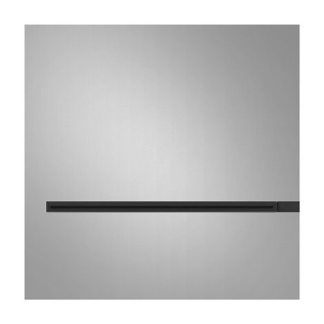 Gessi Binario, module jet type surge 200x200 mm avec installation