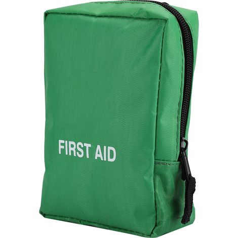 Trousse de secours d'urgence pour la maison et l'extérieur, sac d'outils de survie et de traitement d'urgence vert (1/5)