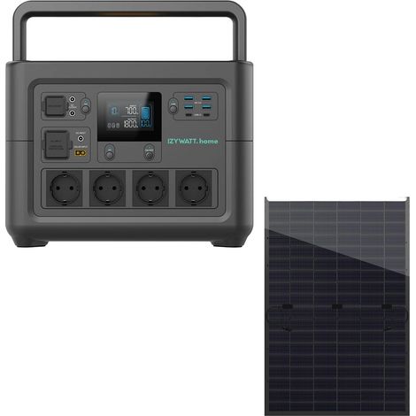 Station électrique IZYWATT.home 1536Wh + panneau solaire 440W - Orium (1/5)