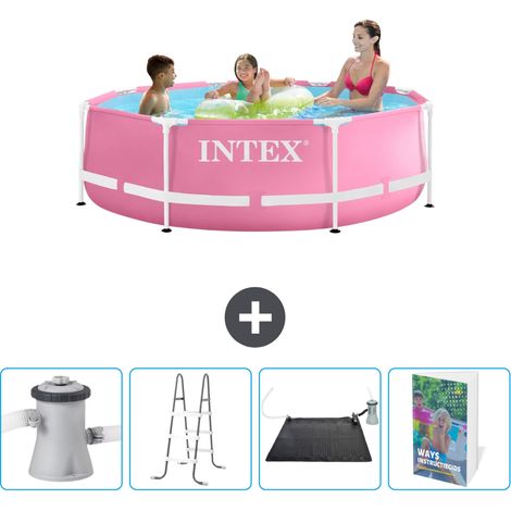 Intex Piscina con struttura Rotonda - 244x76 cm - 7-pezzi SCB128 (1/5)