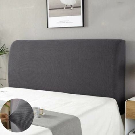 Husa extensibila pentru table pat, Tovbmup, polyester, élastique, 170-190 cm, gris (1/5)