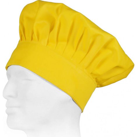 Gorro francés de cocina estilo champiñón WORKTEAM Servicios M609