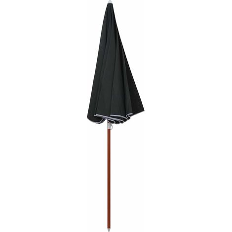 Maison Exclusive - Ombrellone da Giardino con Palo in Acciaio 240 cm Antracite (1/5)