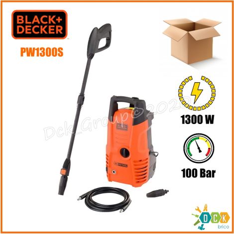 Idropulitrice PW1300S Acqua Fredda 100 BAR 1300 WATT Black & Decker (1/5)