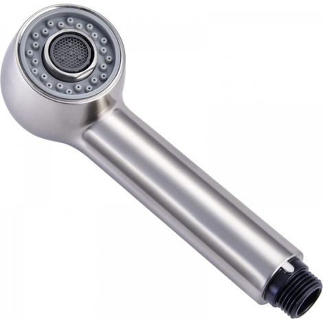 Douchette Robinet Cuisine 2 Jets Tête de Douche Mitigeur Evier Cuisine Remplacement Pour Robinet de Lavabo ou Pomme de Douche Univers,Brossé/ (1/5)