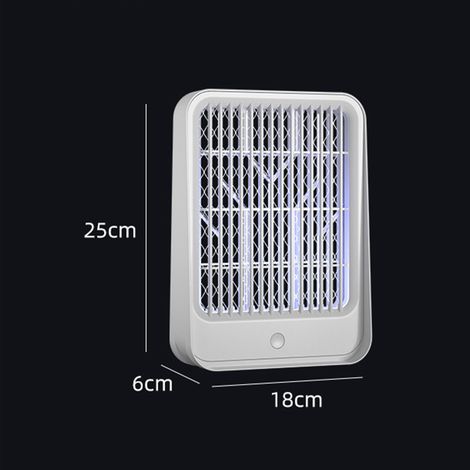 Lampe anti-moustiques électrique, répulsif anti-insectes, LED 360-400 nm, chargement USB, pour l'intérieur et l'extérieur, chambre à coucher (1/5)