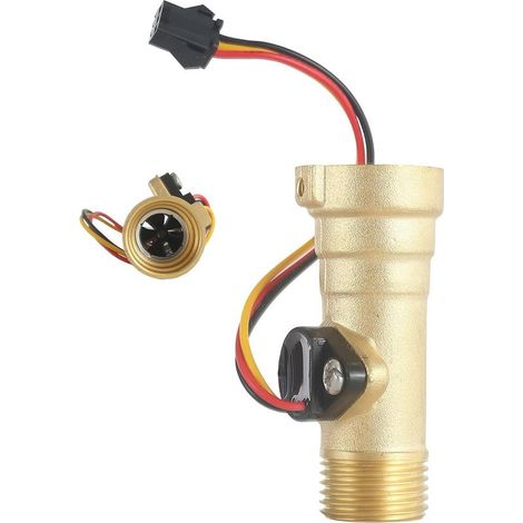 Water heater sensor, flow switch, copper liquid heater accessory, high-quality replacement part for model 2gwh-24, ideal for home, RV, indoor and outdoor use, and travel, 6.6 cm (1/5)