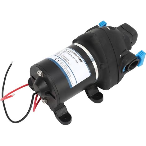 Pompe à membrane miniature portable FL-703 DC12V haute pression, 25 psi, 2,1 GPM, surpresseur d'eau (1/5)