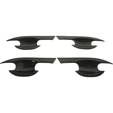 Lot de 4 protections de poignées de porte extérieures de voiture, couvercle de cuvette noir brillant, garniture de remplacement pour RS CR-V 2023+ (1/5)