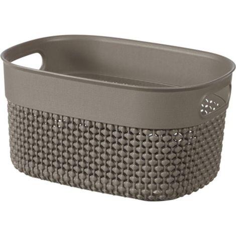 Contenitore filo basket XS cappuccino cm24x18x12h