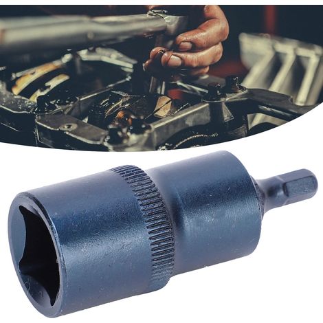 Set di adattatori per bussole esagonali – acciaio legato resistente – manutenzione auto/macchine – ferramenta (1/5)