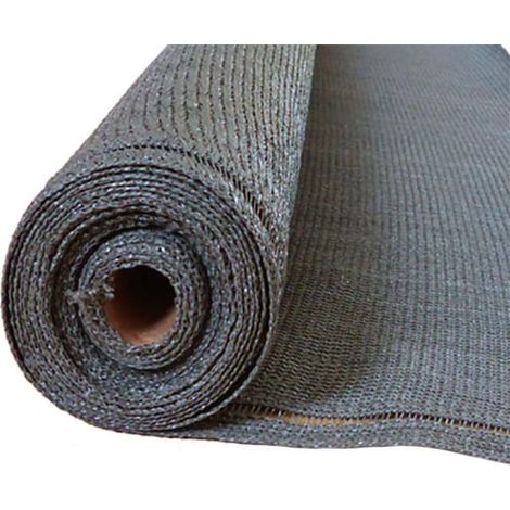 Maillestore – Brise-vue gris anthracite 100% occultant – 270gr/m² – Imputrescible et résistant aux intempéries – Dimensions 1.2m x 5m