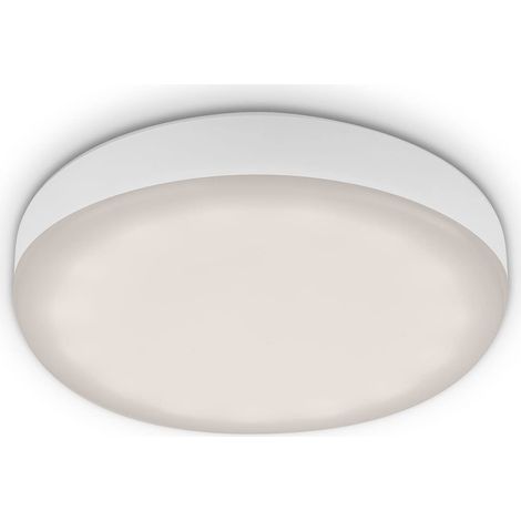 Spot LED encastrable sans cadre, spot LED encastrable salle de bain, spot LED encastrable IP44, température de couleur blanc neutre, 3 W, 350 lm, 75 mm, blanc. (1/5)