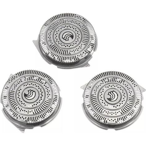 Lot de 3 têtes de rechange pour aspirateur Philips HQ9. (1/5)