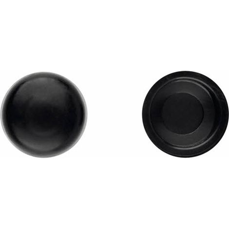 (D. 5,5) TAPONES DE PVC PARA TORNILLOS DIN 7504-N Y DIN 7981 NEGRO(100U) - INDEX (1/2)