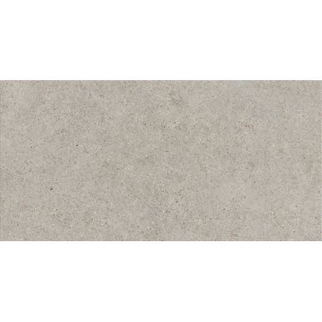 Carrelage effet Pierre Calcaire Gris Galet 120x60x0,9 cm Mat Domella - Sol et mur intérieur (vendu par carton de 1,44 m²) - RO'MA CARRELAGE