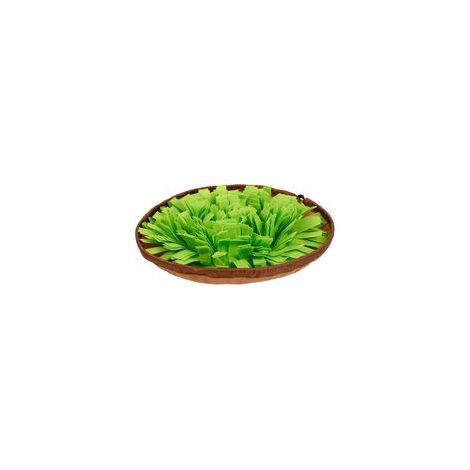 Tapis renifleur pour chien et chat, slow food, anti-étouffement, vert herbe –