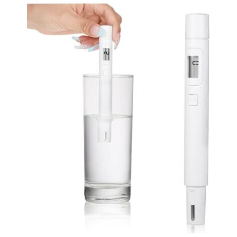 BUNTHAUS Testeur d'eau TDS, testeur de qualité de l'eau PPM, testeur de qualité de l'eau potable, piscine, aquarium, piscines et laboratoire, conductimètre avec haute précision et écran LCD (1/5)