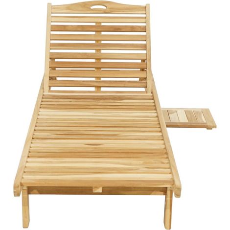 Liege ''Archimedes ECO'' Eco-Teak, 200x70x36cm