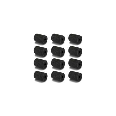 12er-Pack Schaumstoffbürsten für Polaris 180, 280, 360, 380, 480 und 3900 Sport Poolroboter. Wasserfester Filterschaum.