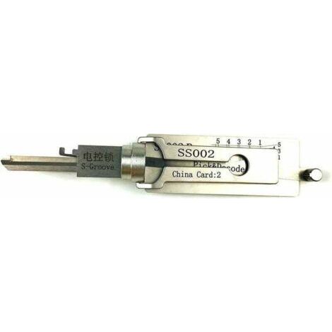 BUNTHAUS SS002 Outils décoratifs et crochets pour serrures électriques et serrures de porte