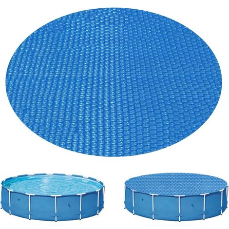 Cubierta solar para piscina - Cubierta antipolvo con puntos en relieve - Cubierta solar para piscina exterior - Para uso en exteriores, jardín, acera, patio trasero, granja, césped, playa, spa, invier (1/5)