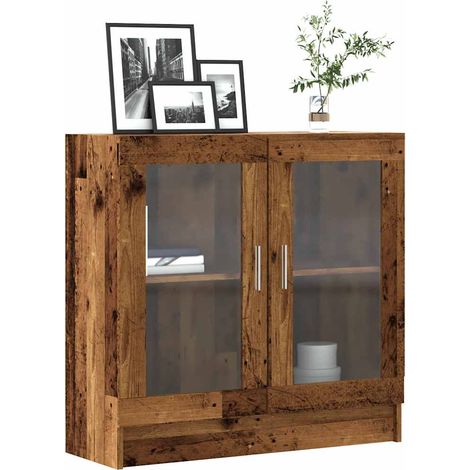 Bücherschrank Altholz-Optik 82,5x30,5x80 cm Holzwerkstoff
