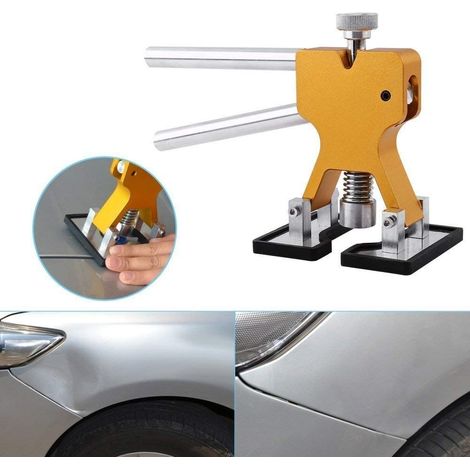 KIT PDR 11 pezzi completo riparazione ammaccature carrozzeria auto professionale con estrattore (1/5)