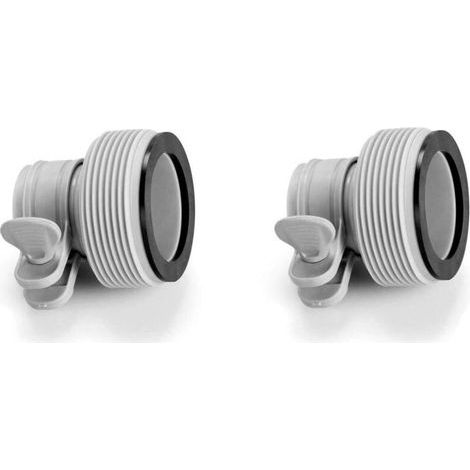 Adapter Typ B – 32-mm- und 38-mm-Poolschlauchverbinder – für Kolbenventile und Filteranlagen – 2er-Pack (1/5)