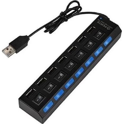 7-Port USB 2.0 Hub