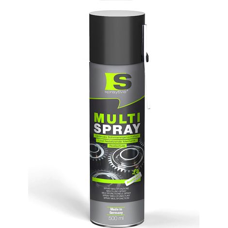 Spraytive 1x 500ml Multi Spray – 5-in-1 Kriechöl & Multifunktionsöl – Rostlöser, Schmiermittel, Kontaktspray & Allzwecköl (1/5)