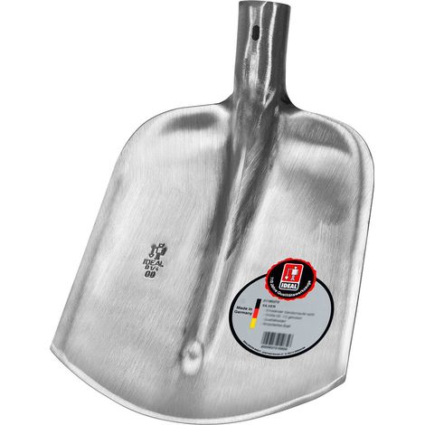 IDEALSPATEN Schaufel Sandschaufel SILVER Emsländer Form rund blank 1/4 01060245 (1/3)