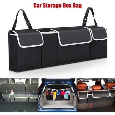 Accessori per interni auto, organizer per bagagliaio, borsa portaoggetti per sedile posteriore Oxford hh (1/4)