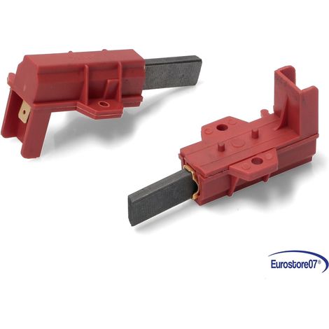 COPPIA SPAZZOLE CARBONCINI MOTORE LAVATRICE ARISTON WHIRLPOOL 482000030264
