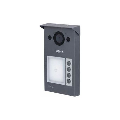 VTO3311Q-WP - Unidad externa VTO IP/Wi-Fi IK08 1/2/4 botones, lector de tarjetas