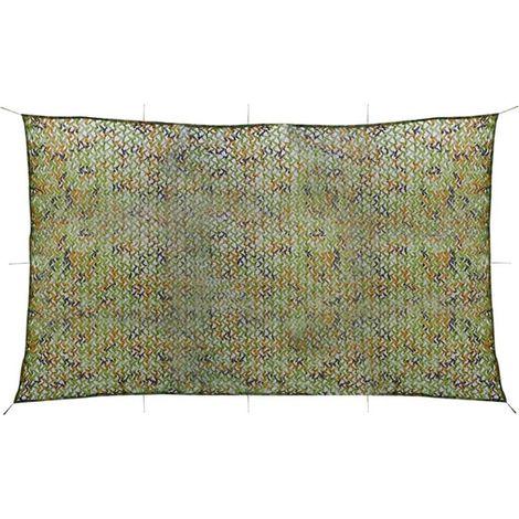 Kaelt - Filet de camouflage avec sac de rangement 3x6 m Vert (1/5)