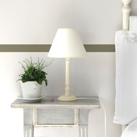 Frise Autocollante Kaki 5x300cm - Décoration Murale Adhésive Unie Madsoya (1/2)