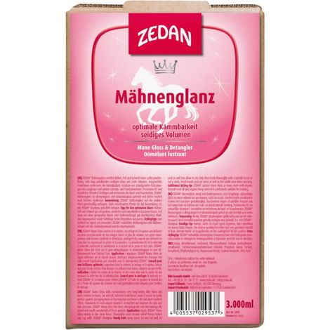ZEDAN Brillance pour la crinière 3000 ml Spray pour la crinière Spray pour la queue Shampooing (1/4)