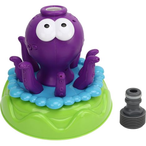 2-in-1-Sprinklermaschine mit rotierendem Wasserstrahl für Kinder, ideal für Garten und Rasen. (1/5)