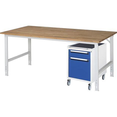 FRANKEL kaiserkraft, Poste de travail avec armoire à tiroirs, (1/3)