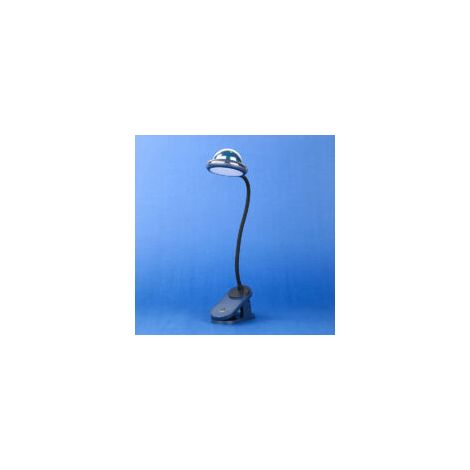 LED-Klemmleuchte mit USB-Ladefunktion, Schreibtischlampe, Leselampe fürs Schlafzimmer - Crezuo